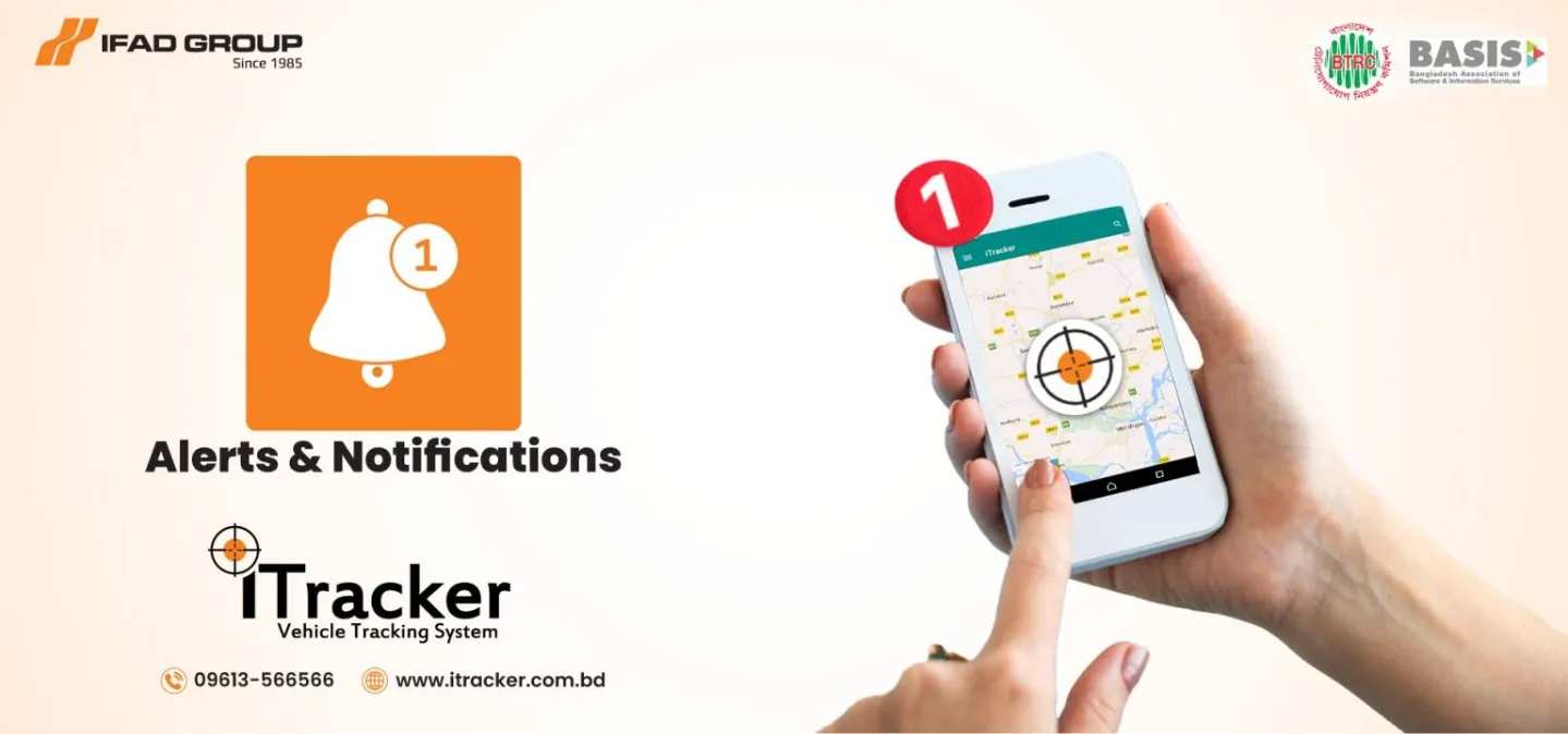 iTracker alert and notification