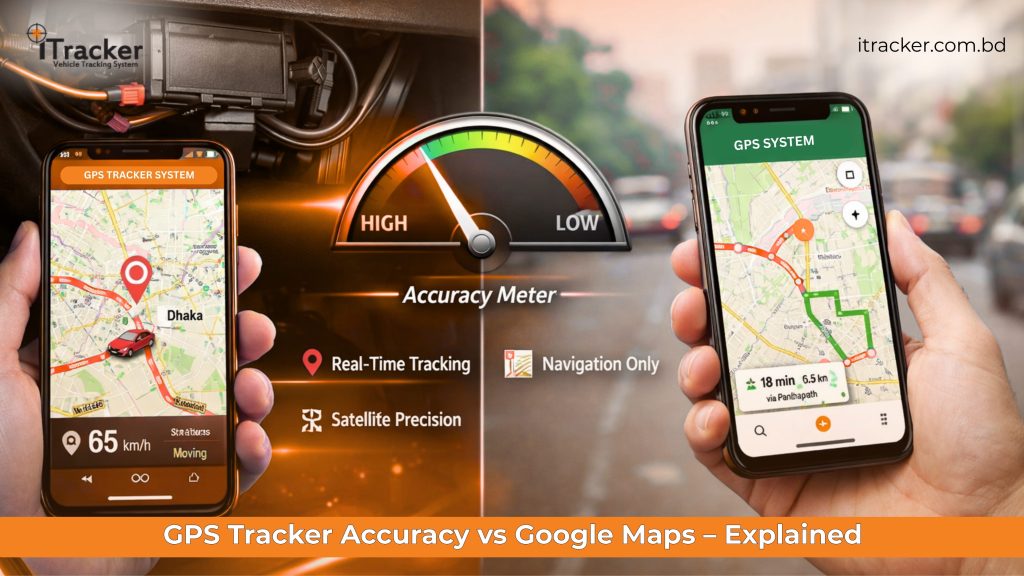 GPS Tracker Accuracy Vs Google Maps: Explained