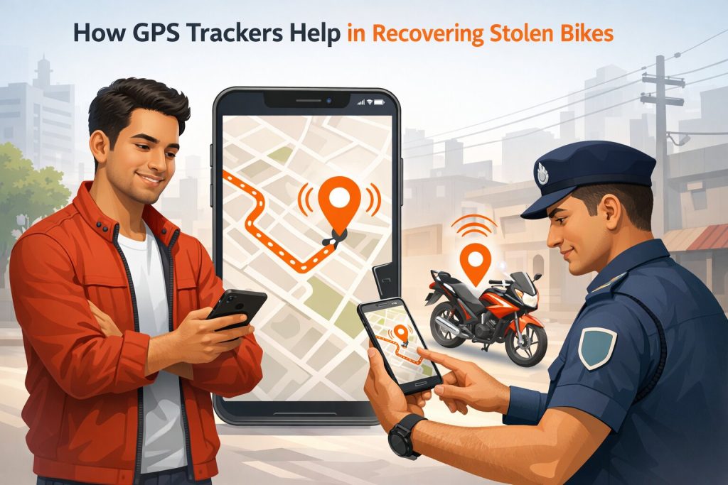 How GPS Trackers Help in Recovering Stolen Bikes