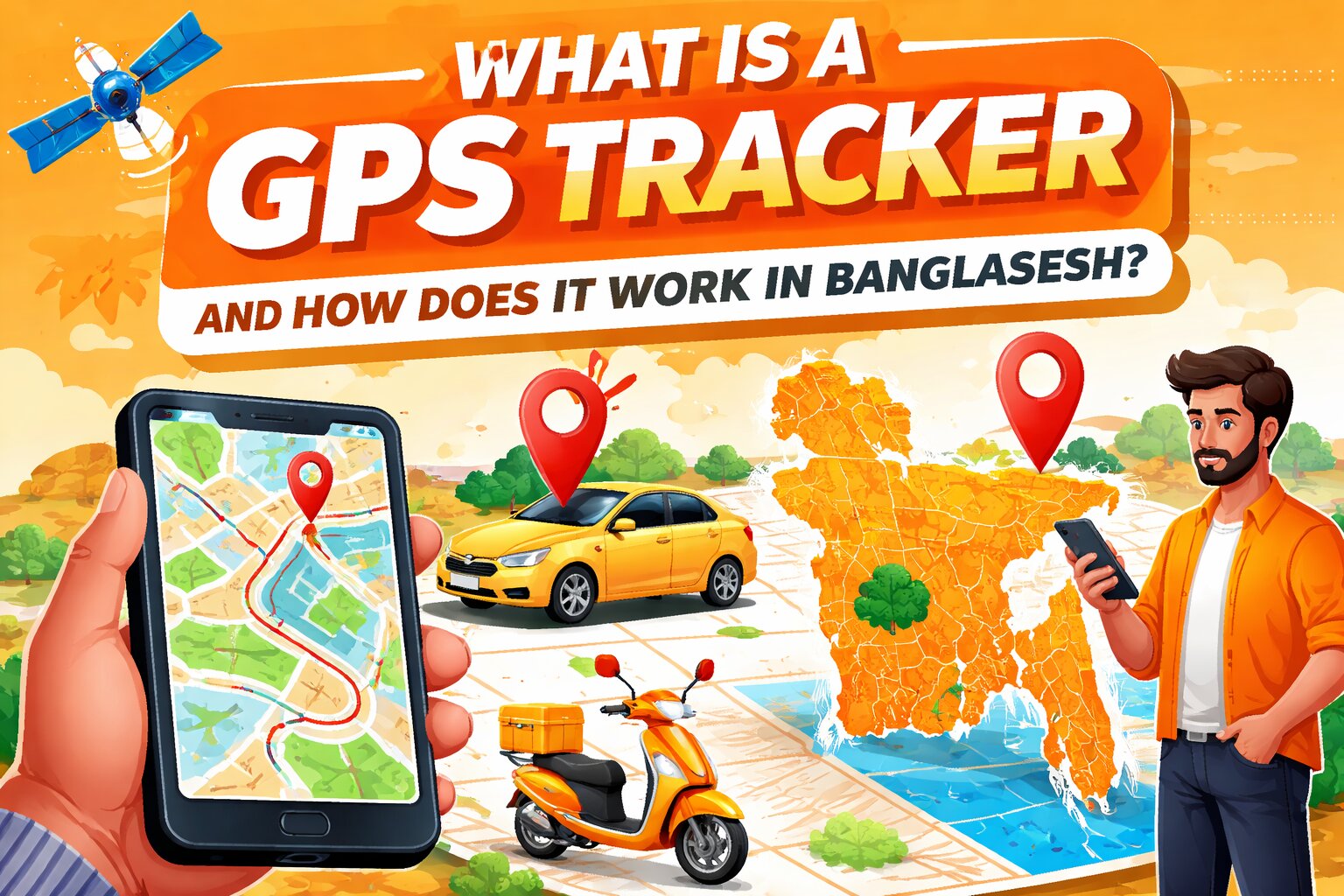 What is a GPS Tracker and How Does it Work in Bangladesh - iTracker