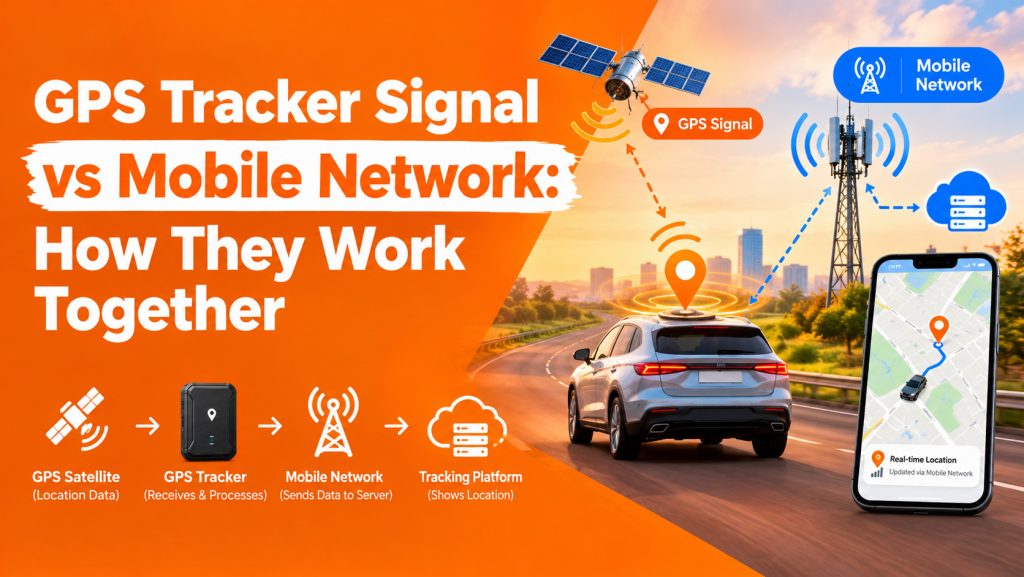 GPS Tracker Signal vs Mobile Network How They Work Together