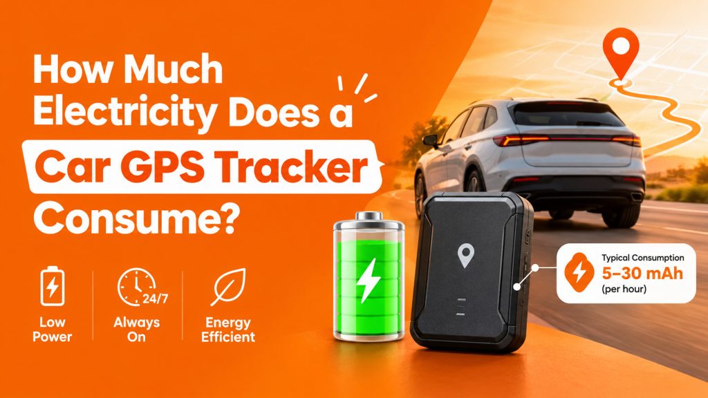 How Much Electricity Does a Car GPS Tracker Consume